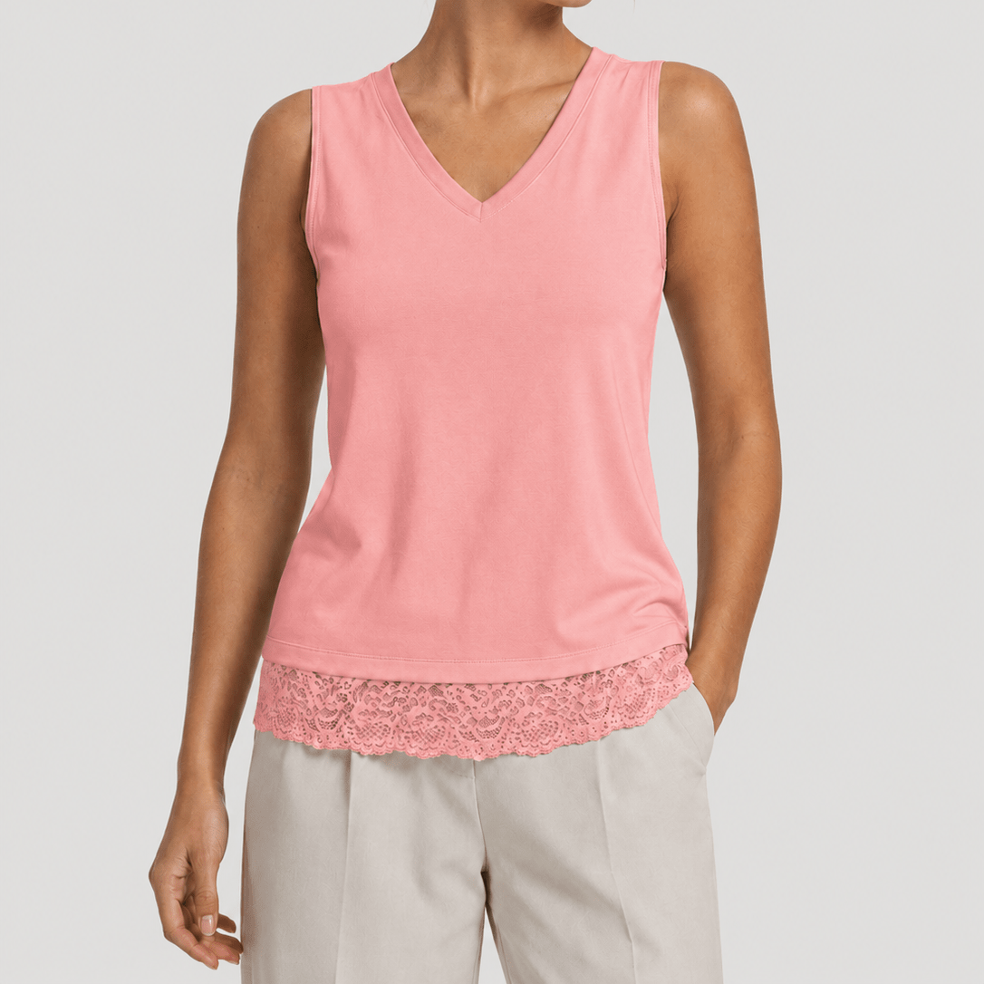 YUCOLEN Women's Lightweight Sleeveless Tank Top - Stretch Workout Shirt in Pink