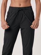 YUCOLEN Women's Lightweight Quick Dry Hiking Pants Water Resistant Outdoor Joggers in Black