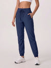 YUCOLEN Women's Lightweight Quick Dry Hiking Pants Water Resistant Outdoor Joggers in Navy